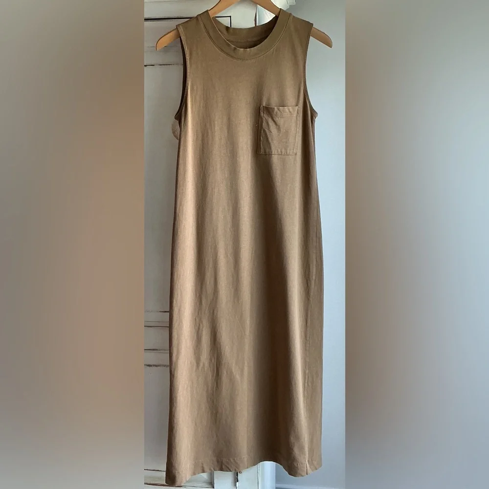 Everlane The Long Weekend Midi Tank Dress Sz XS - Picture 2 of 4